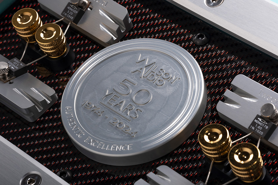 Wilson Audio 50th Anniversary Edition Medallion
