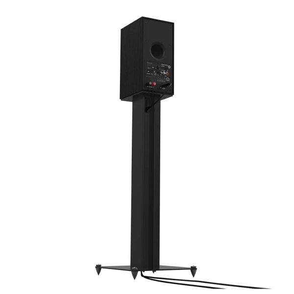 KS-24 Speaker Stand with a speaker placed on top of it.