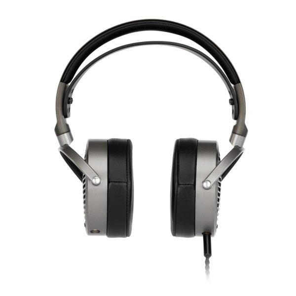 A photo of the Audeze MM-100 Professional Headphones from the front view.