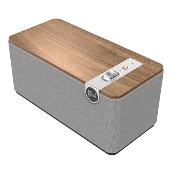 Klipsch The One+ Premium Bluetooth Speaker Walnut top view