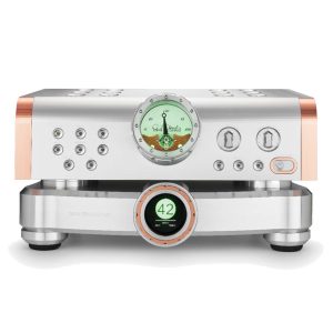 Dan D'Agostino Momentum C4 Preamplifier Silver front view