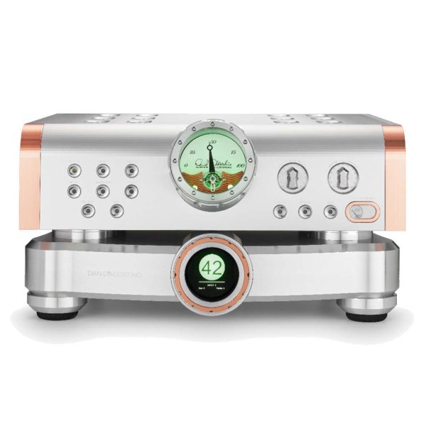 Dan D'Agostino Momentum C4 Preamplifier Silver front view