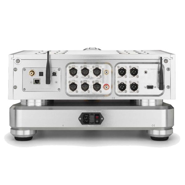 Dan D'Agostino Momentum C4 Preamplifier Silver rear view